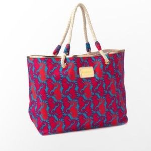 Lilly Pulitzer Seahorse Shoreline Tote
